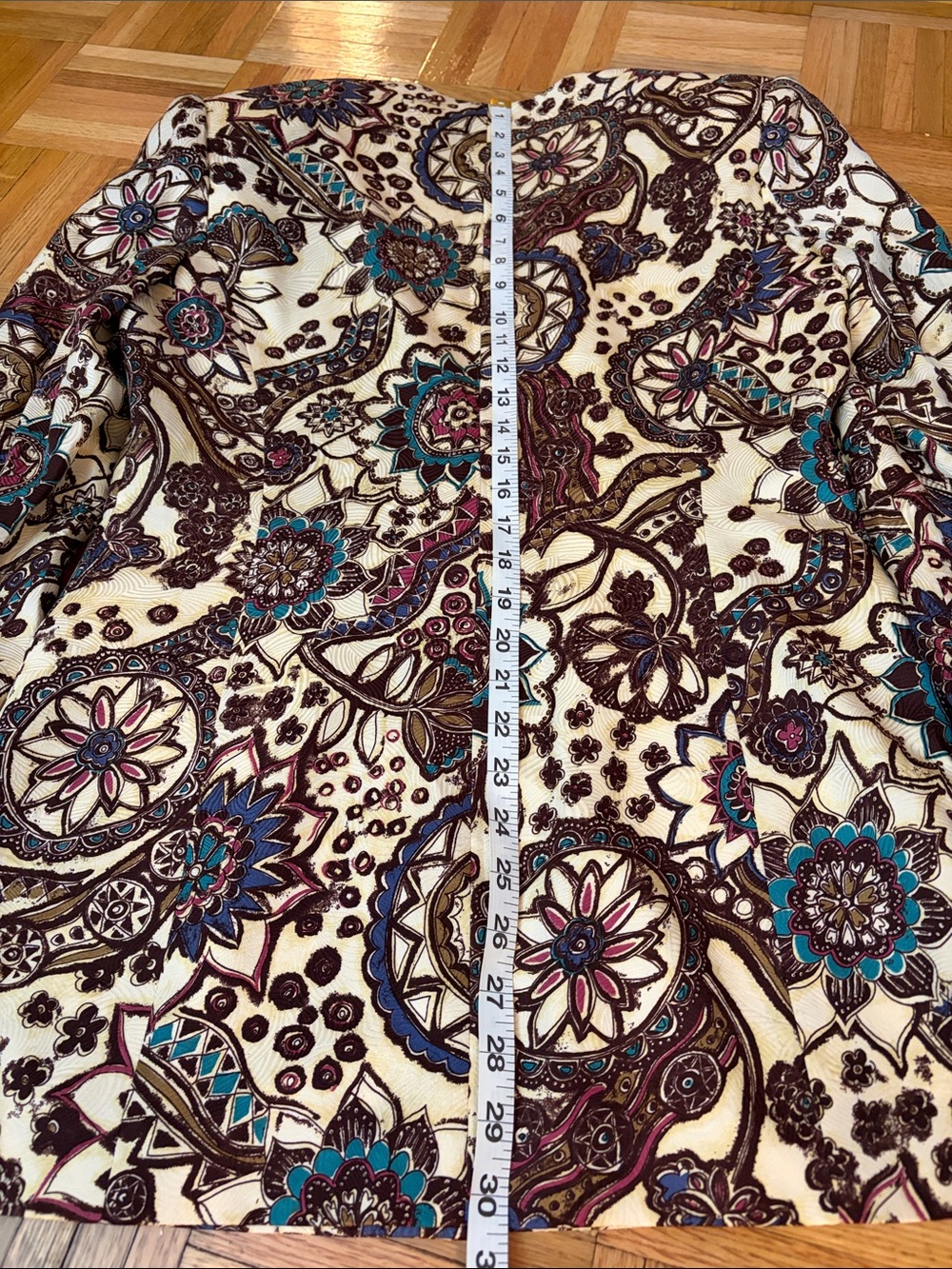 Diane Gilman Silk Floral Blazer Women’s Size 4 - & Anne Klein Olive Skirt - Picture 11 of 14